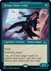 Errant, Street Artist (Showcase) (Foil Etched) (444) [Streets of New Capenna]