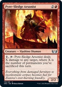 Pyre-Sledge Arsonist (118) [Streets of New Capenna]