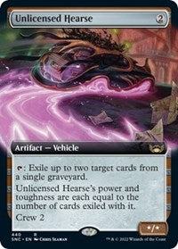 Unlicensed Hearse (Extended Art) (440) [Streets of New Capenna]