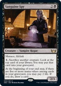 Sanguine Spy (93) [Streets of New Capenna]