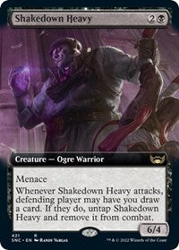 Shakedown Heavy (Extended Art) (421) [Streets of New Capenna]