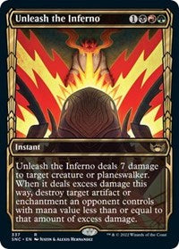 Unleash the Inferno (Showcase) (337) [Streets of New Capenna]