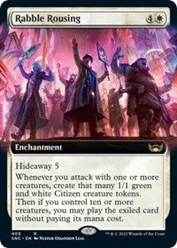 Rabble Rousing (Extended Art) (409) [Streets of New Capenna]