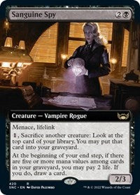Sanguine Spy (Extended Art) (420) [Streets of New Capenna]