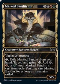 Masked Bandits (Showcase) (319) [Streets of New Capenna]