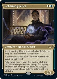Scheming Fence (Showcase) (349) [Streets of New Capenna]