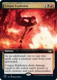 Corpse Explosion (Extended Art) (435) [Streets of New Capenna]