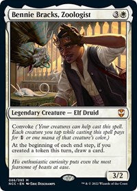 Bennie Bracks, Zoologist (86) [Commander: Streets of New Capenna]