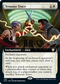 Tenuous Truce (Extended Art) (95) [Commander: Streets of New Capenna]