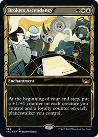 Brokers Ascendancy (Gilded Foil) (362) [Streets of New Capenna]