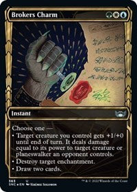 Brokers Charm (Gilded Foil) (363) [Streets of New Capenna]