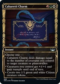 Cabaretti Charm (Gilded Foil) (365) [Streets of New Capenna]
