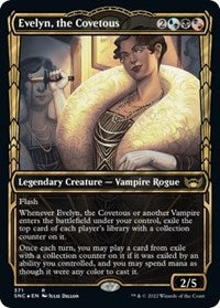 Evelyn, the Covetous (Gilded Foil) (371) [Streets of New Capenna]