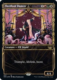 Fleetfoot Dancer (Gilded Foil) (373) [Streets of New Capenna]
