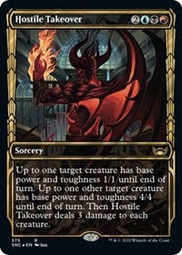 Hostile Takeover (Gilded Foil) (375) [Streets of New Capenna]