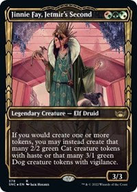 Jinnie Fay, Jetmir's Second (Gilded Foil) (378) [Streets of New Capenna]