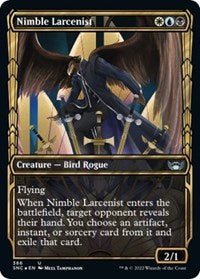 Nimble Larcenist (Gilded Foil) (386) [Streets of New Capenna]