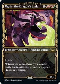 Ognis, the Dragon's Lash (Gilded Foil) (390) [Streets of New Capenna]