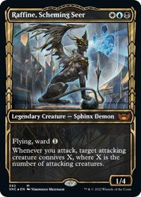 Raffine, Scheming Seer (Gilded Foil) (392) [Streets of New Capenna]