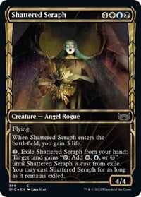 Shattered Seraph (Gilded Foil) (398) [Streets of New Capenna]