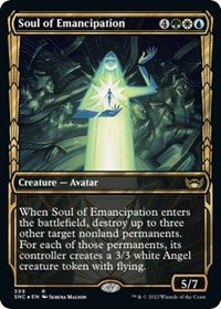 Soul of Emancipation (Gilded Foil) (399) [Streets of New Capenna]