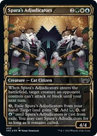 Spara's Adjudicators (Gilded Foil) (400) [Streets of New Capenna]