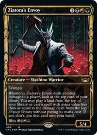 Ziatora's Envoy (Gilded Foil) (405) [Streets of New Capenna]