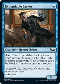 Expendable Lackey (43) [Streets of New Capenna]