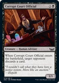 Corrupt Court Official (70) [Streets of New Capenna]