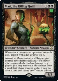 Mari, the Killing Quill (89) [Commander: Streets of New Capenna]