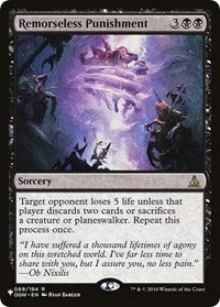 Remorseless Punishment (089/184) [The List Reprints]