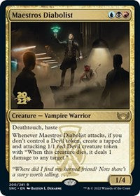 Maestros Diabolist (200) [Prerelease Cards]