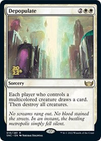 Depopulate (10) [Prerelease Cards]