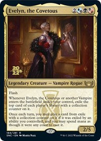Evelyn, the Covetous (184) [Prerelease Cards]