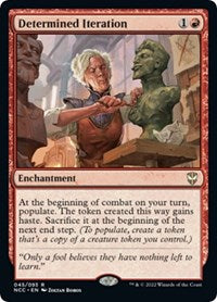 Determined Iteration (45) [Commander: Streets of New Capenna]