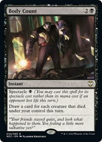 Body Count (34) [Commander: Streets of New Capenna]