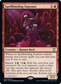 Spellbinding Soprano (53) [Commander: Streets of New Capenna]