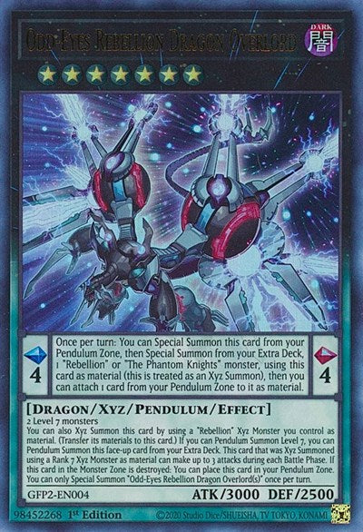 Odd-Eyes Rebellion Dragon Overlord (GFP2-EN004) [Ghosts From the Past: The 2nd Haunting]