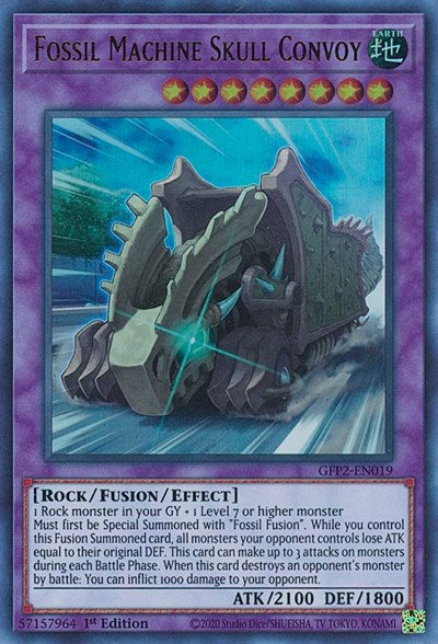 Fossil Machine Skull Convoy (GFP2-EN019) [Ghosts From the Past: The 2nd Haunting]