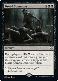 Dread Summons (249) [Commander: Streets of New Capenna]