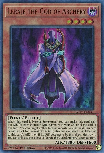 Leraje the God of Archery (GFP2-EN031) [Ghosts From the Past: The 2nd Haunting]