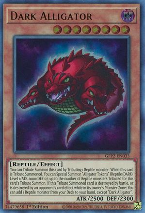 Dark Alligator (GFP2-EN033) - Ghosts From the Past: The 2nd Haunting 1st Edition