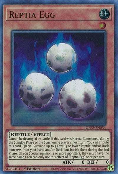 Reptia Egg (GFP2-EN034) [Ghosts From the Past: The 2nd Haunting]