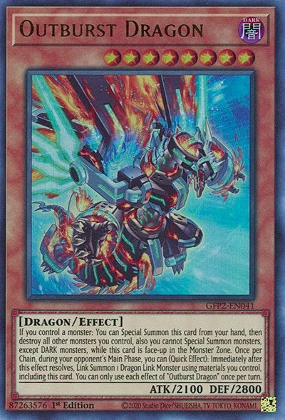 Outburst Dragon (GFP2-EN041) [Ghosts From the Past: The 2nd Haunting]
