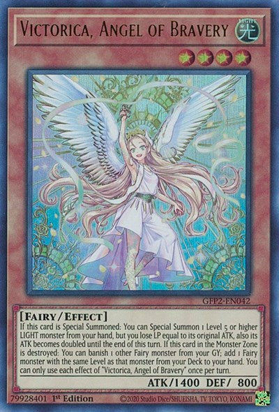 Victorica, Angel of Bravery (GFP2-EN042) [Ghosts From the Past: The 2nd Haunting]