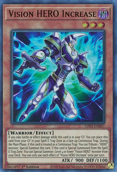 Vision HERO Increase (GFP2-EN057) [Ghosts From the Past: The 2nd Haunting]
