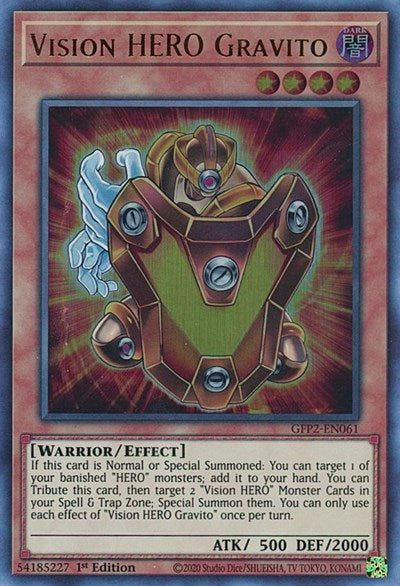 Vision HERO Gravito (GFP2-EN061) [Ghosts From the Past: The 2nd Haunting]