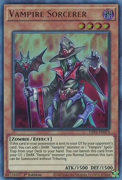 Vampire Sorcerer (GFP2-EN070) [Ghosts From the Past: The 2nd Haunting]