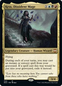 Kess, Dissident Mage (344) [Commander: Streets of New Capenna]