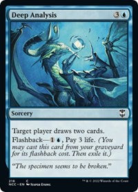 Deep Analysis (218) [Commander: Streets of New Capenna]
